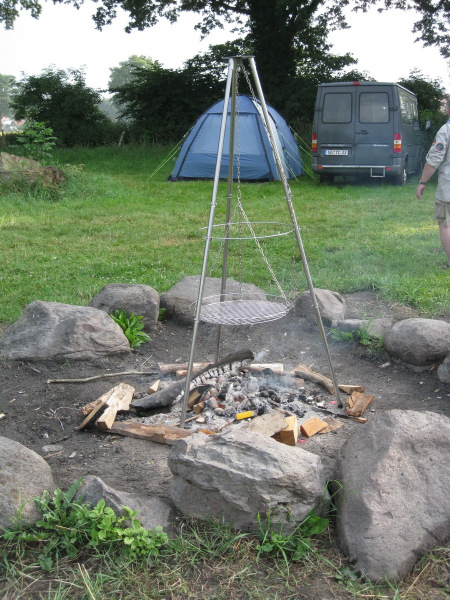 Abschlussgrillen - Vorbereitungen