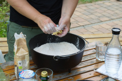 Es gibt Pizzabrötchen