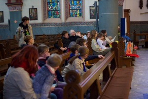 Generalprobe des Gottesdienstes