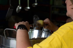 Nachhaltige Lagerküche